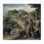 The capture of Saint Kitts by Don Faderique de Toledo, 1634 by Félix Castello