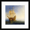 Capture a galleon by Jean Antoine Théodore Gudin