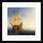 Capture a galleon by Jean Antoine Théodore Gudin