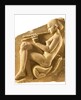 An aulos player. Altar of Aphrodite, so-called Ludovisi Throne, Left-hand panel, ca 430 BC by Classical Antiquities