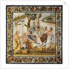 Platonic Academy. Mosaic from Pompeii, 1st century BC by Classical Antiquities