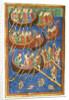 Viking ships arriving in Britain, ca 1130 by Abbo of Fleury