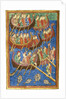 Viking ships arriving in Britain, ca 1130 by Abbo of Fleury