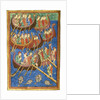 Viking ships arriving in Britain, ca 1130 by Abbo of Fleury