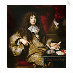 Jean-Baptiste Colbert, Marquis de Seignelay, 1676 by Jean-Marc Nattier