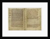 Verse account of Magna Carta in the Chronicle of Melrose Abbey, 1270s by Historical Document