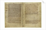 Verse account of Magna Carta in the Chronicle of Melrose Abbey, 1270s by Historical Document