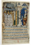 The poisoning of King John, 13th century by Anonymous