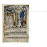 The poisoning of King John, 13th century by Anonymous