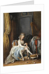 Woman at Her Toilette by Niclas Lafrensen