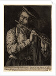 The Flute Player by Lucas Vorsterman the Elder