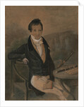 Portrait of the flute player Jean-Louis Tulou, c. 1840 by Anonymous