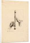 Recorder Players Hands, um 1700 by Bernard Picart