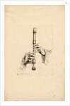 Recorder Players Hands, um 1700 by Bernard Picart