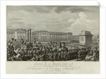 The Execution of Louis XVI in the Place de la Revolution on 21 January 1793, 1794 by Isidore Stanislas Helman
