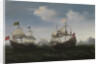 Naval combat against a rocky shore, 1627 by Hendrick Cornelisz. Vroom