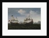 Naval combat against a rocky shore, 1627 by Hendrick Cornelisz. Vroom