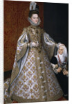 The Infanta Isabel Clara Eugenia with the Dwarf, Magdalena Ruiz, 1585-1588 by Alonso Sánchez Coello