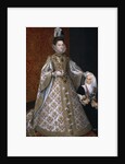 The Infanta Isabel Clara Eugenia with the Dwarf, Magdalena Ruiz, 1585-1588 by Alonso Sánchez Coello