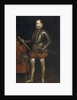 Portrait of Philip II in armour from the battle of Saint Quentin, Early 17th century by Anonymous