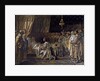 King James I the Conqueror Gives His Sword to His Son, Pedro, 1881 by Ignacio Pinazo Camarlench