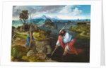 Landscape with Saint Christopher, ca 1524 by Joachim Patinir