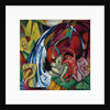 The waterfall (Women under a waterfall), 1912 by Franz Marc