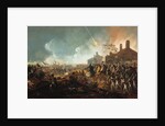The Duke of Wellington at la Haye Sainte. The Battle of Waterloo by William Sadler