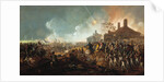 The Duke of Wellington at la Haye Sainte. The Battle of Waterloo by William Sadler