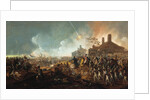 The Duke of Wellington at la Haye Sainte. The Battle of Waterloo by William Sadler