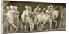 Pizarro Going to Peru (The frieze in the Rotunda of the United States Capitol), 1860-1873 by Constantino Brumidi