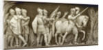 Pizarro Going to Peru (The frieze in the Rotunda of the United States Capitol), 1860-1873 by Constantino Brumidi