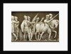 Pizarro Going to Peru (The frieze in the Rotunda of the United States Capitol), 1860-1873 by Constantino Brumidi