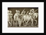 Pizarro Going to Peru (The frieze in the Rotunda of the United States Capitol), 1860-1873 by Constantino Brumidi