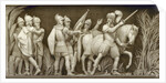 Pizarro Going to Peru (The frieze in the Rotunda of the United States Capitol), 1860-1873 by Constantino Brumidi