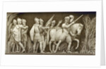 Pizarro Going to Peru (The frieze in the Rotunda of the United States Capitol), 1860-1873 by Constantino Brumidi