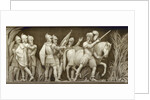 Pizarro Going to Peru (The frieze in the Rotunda of the United States Capitol), 1860-1873 by Constantino Brumidi