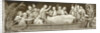 Burial of Hernando De Soto (The frieze in the Rotunda of the United States Capitol), 1860-1873 by Constantino Brumidi