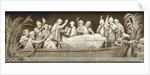 Burial of Hernando De Soto (The frieze in the Rotunda of the United States Capitol), 1860-1873 by Constantino Brumidi