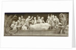 Burial of Hernando De Soto (The frieze in the Rotunda of the United States Capitol), 1860-1873 by Constantino Brumidi