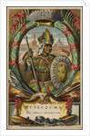 Muteczuma Rex ultimis Mexicanorum, 1671 by John Ogilby