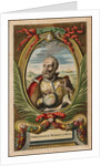 Portrait of Ferdinand Magellan, 1671 by John Ogilby