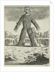 Wicker man (from Britannia Antiqua Illustrata by Aylett Sammes), 1676 by Anonymous