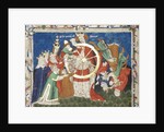 The Wheel of Fortune (from an manuscript of Troy Book by John Lydgate), Mid of the 15th century by Anonymous