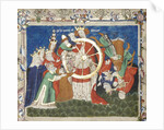 The Wheel of Fortune (from an manuscript of Troy Book by John Lydgate), Mid of the 15th century by Anonymous