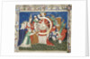 The Wheel of Fortune (from an manuscript of Troy Book by John Lydgate), Mid of the 15th century by Anonymous