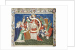 The Wheel of Fortune (from an manuscript of Troy Book by John Lydgate), Mid of the 15th century by Anonymous