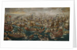 The Battle of Lepanto on 7 October 1571, 1640 by Andries van Eertvelt