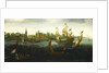 The Eendracht before IJsselmonde, 1618 by (Aert van Antum) Aert Anthonisz.