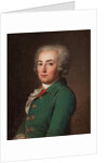 Portrait of Stanislas Marie Adélaïde, Comte de Clermont-Tonnerre, 1781 by Adolf Ulrik Wertmüller